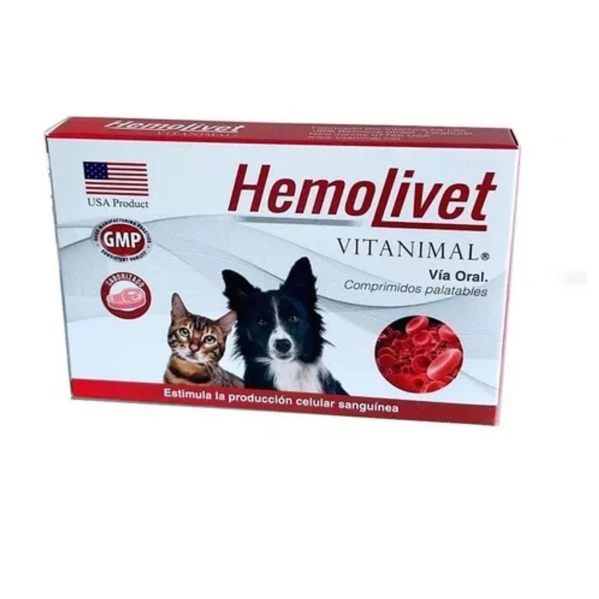 GENERICO - Hemolivet 10 Comprimidos Suplemento Nutricional