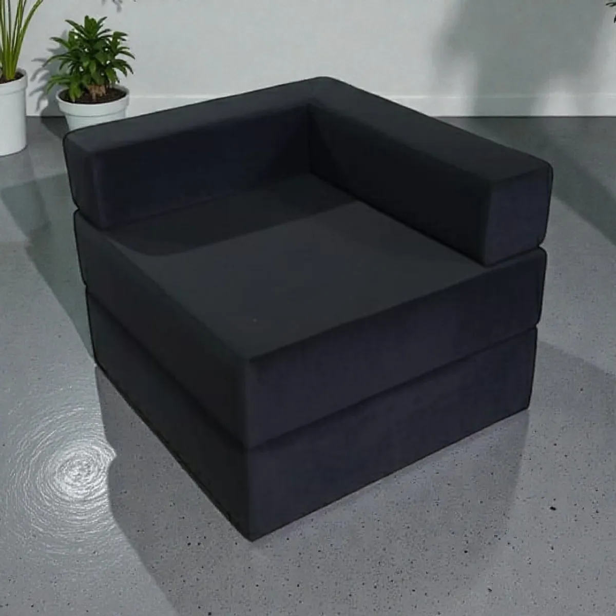 DISEÑOS VALESTRINI - SOFA CAMA ARKOS UN CUERPO EN FELPA