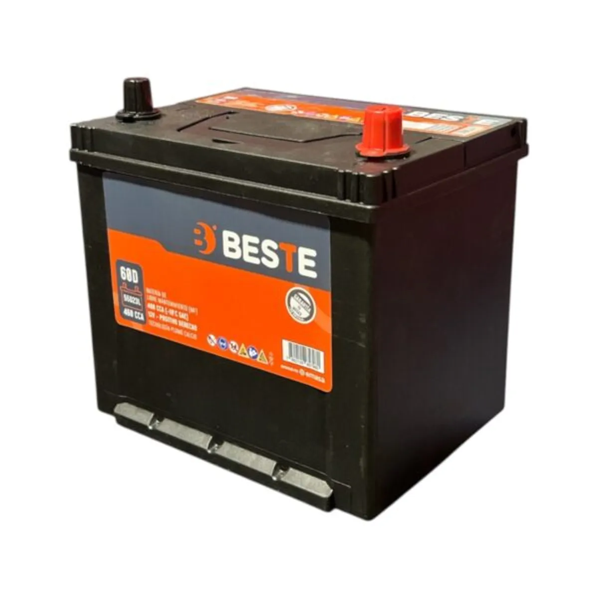 BESTE - Bateria de Automovil 55D23L 60 Ah 460CCA