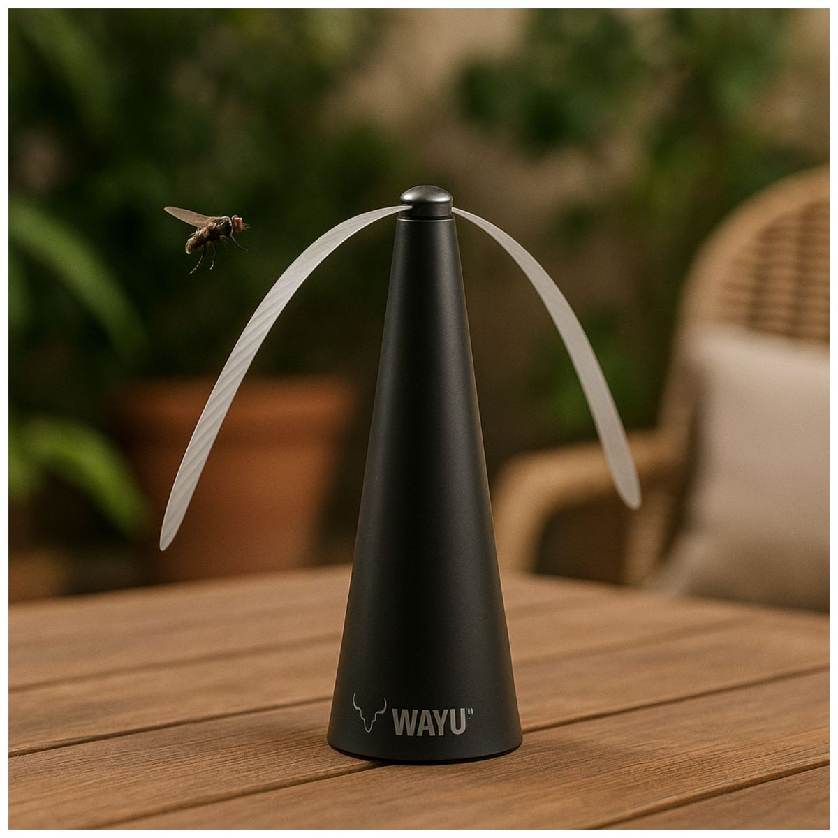 WAYU - Ventilador Repelente Mosquito Fan Wayu Usb Pilas Portátil