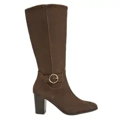 BRUNO ROSSI - Bota Vestir Mujer Marrón oscuro