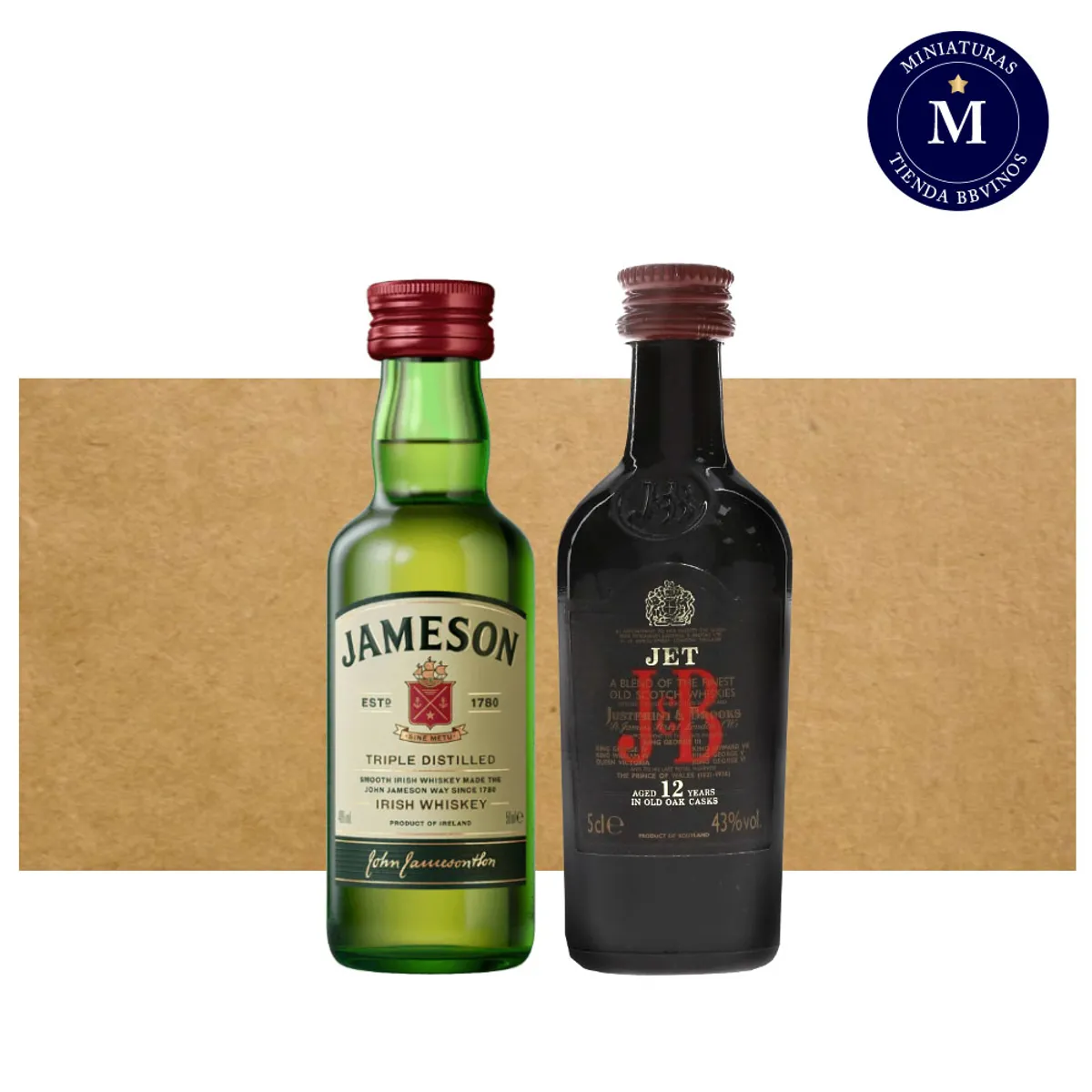 BBVINOS - Mix Miniatura Jameson & JB Jet