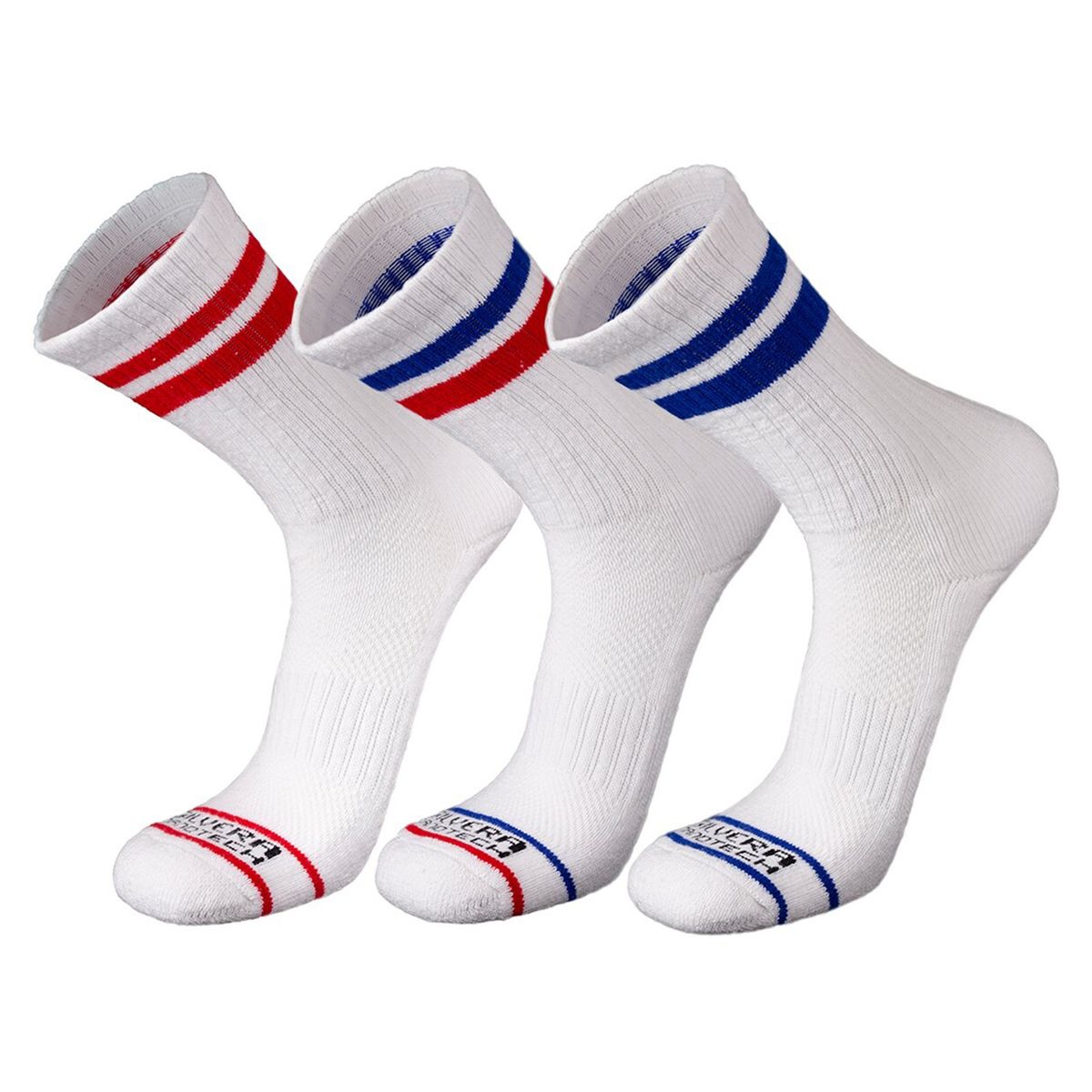 SILVERA - 3 Pack Calcetines Antibacteriales Deportivos