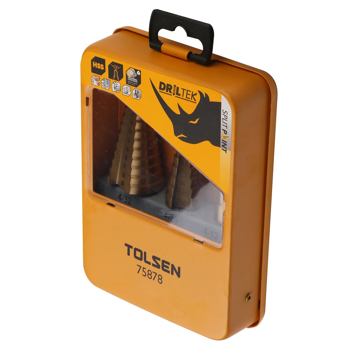 TOLSEN - Broca Escalonada Set 3 Unds Tolsen