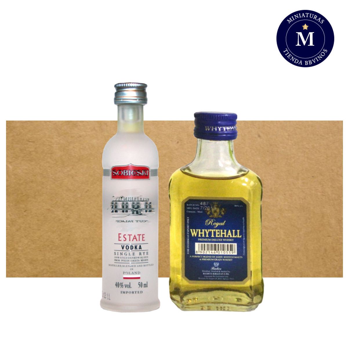 BBVINOS - Mix Miniatura Sobieski & Whytehall