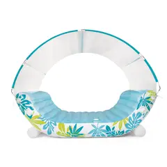 INTEX - Colchoneta Inflable Tropical Canopy Lounge con Toldo