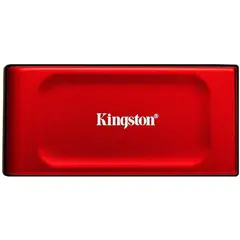 KINGSTON - SSD Externo XS1000 2 TB Rojo USB 3.2 Gen 2 (USB-C conector)