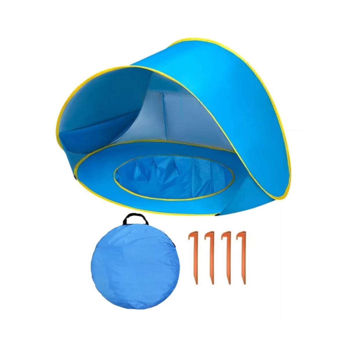 GENERICO - Carpa Bebe Para Playa o Camping con piscina integrada