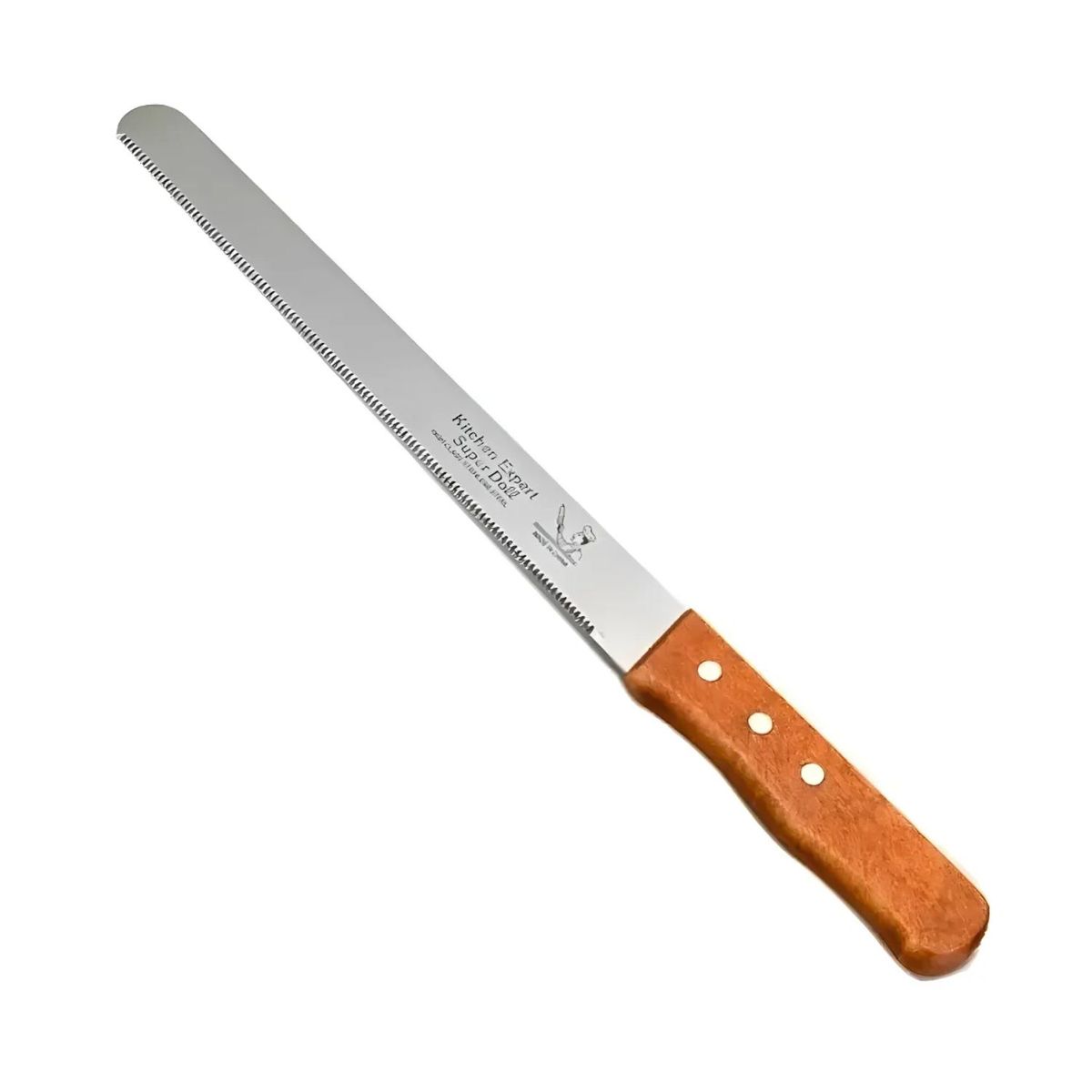 GENERICO - Cuchillo Para Cortar Pan Queque Bizcocho Torta Reposteria