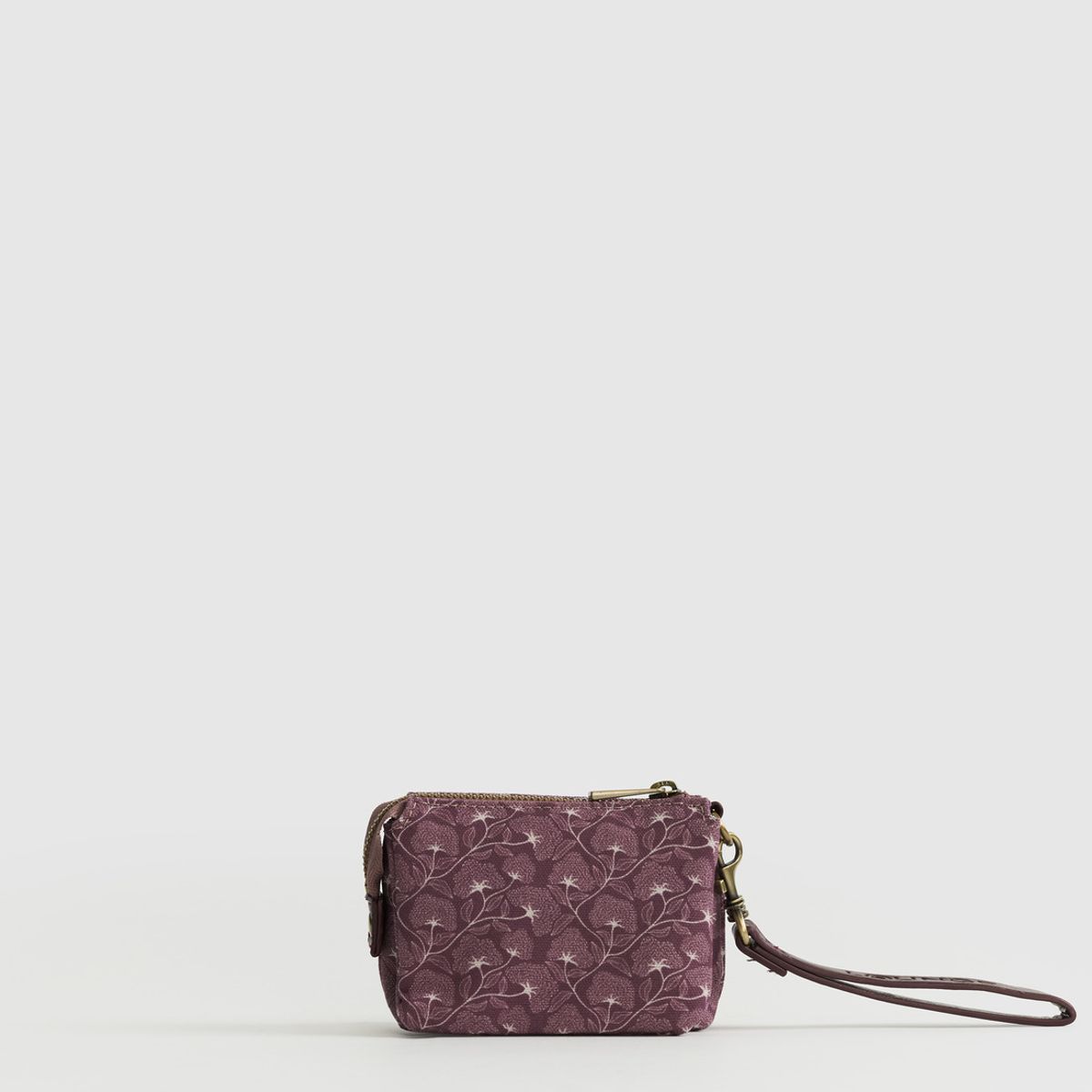 LOUNGE - Billetera Pequeña Lanyard Flores Boho LOUNGE