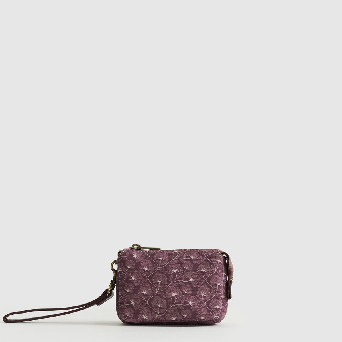 LOUNGE - Billetera Pequeña Lanyard Flores Boho LOUNGE