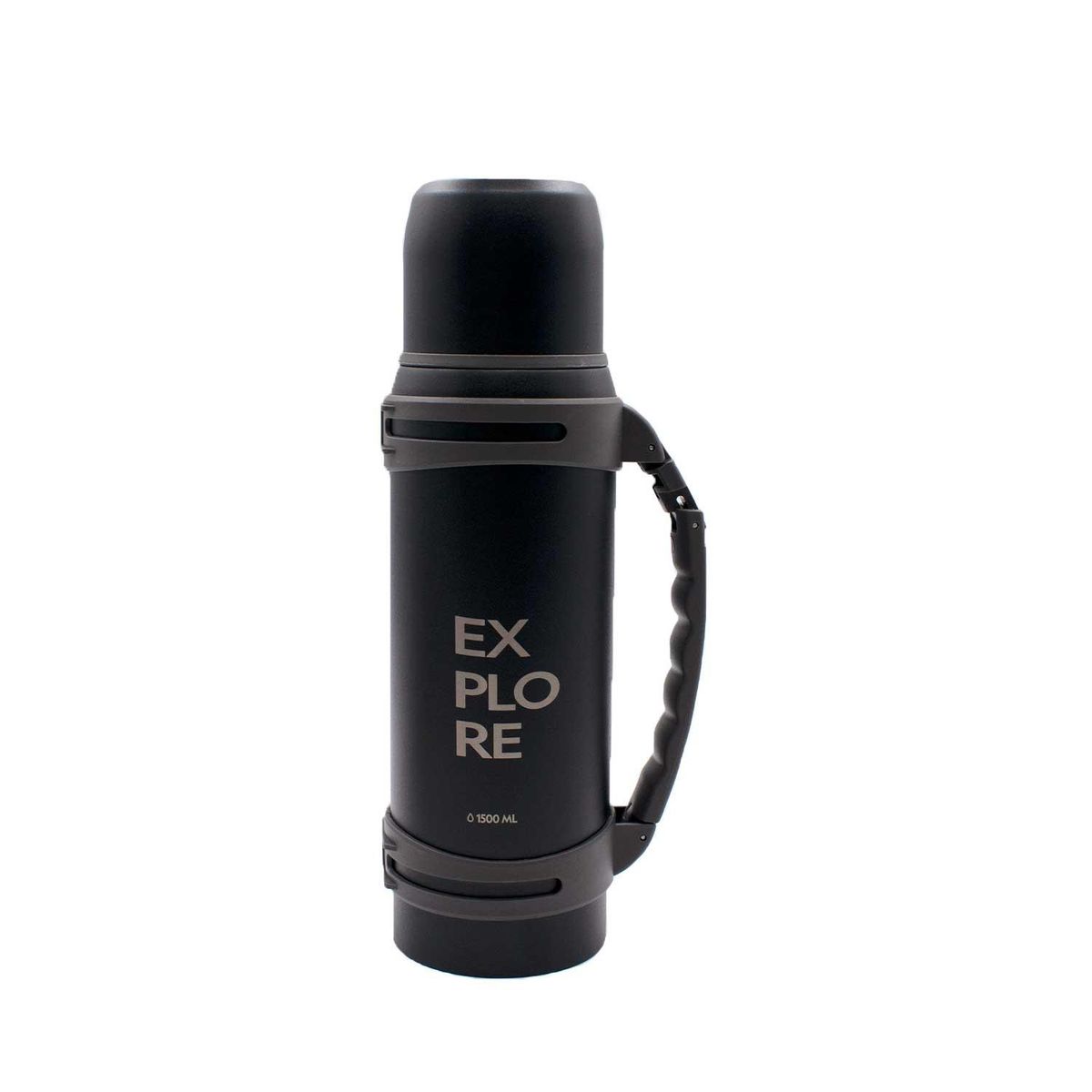 NATIONAL GEOGRAPHIC - Termo Metálico Negro 1500ml National Geographic