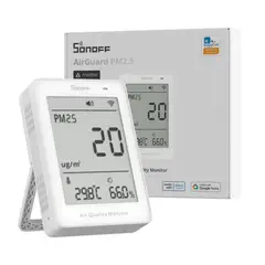 SONOFF - Monitor de Calidad de Aire PM2.5 WiFi Matter AirGuard