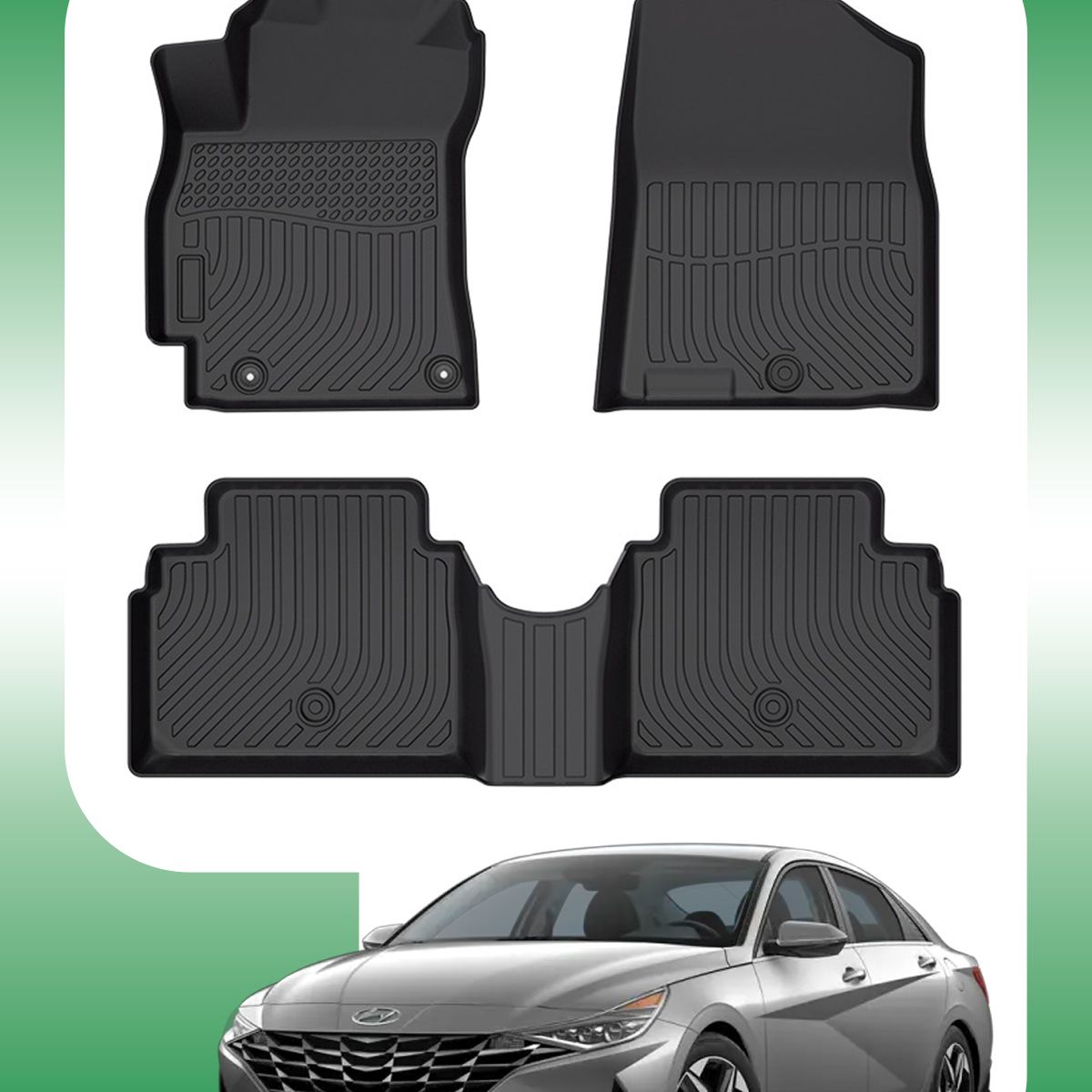 OM INDUSTRIAS PREMIUM - Piso Bandeja Calce Perfecto Hyundai Elantra 2022-2024