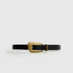 LOUNGE - Cinturón Mujer Hebilla Plana