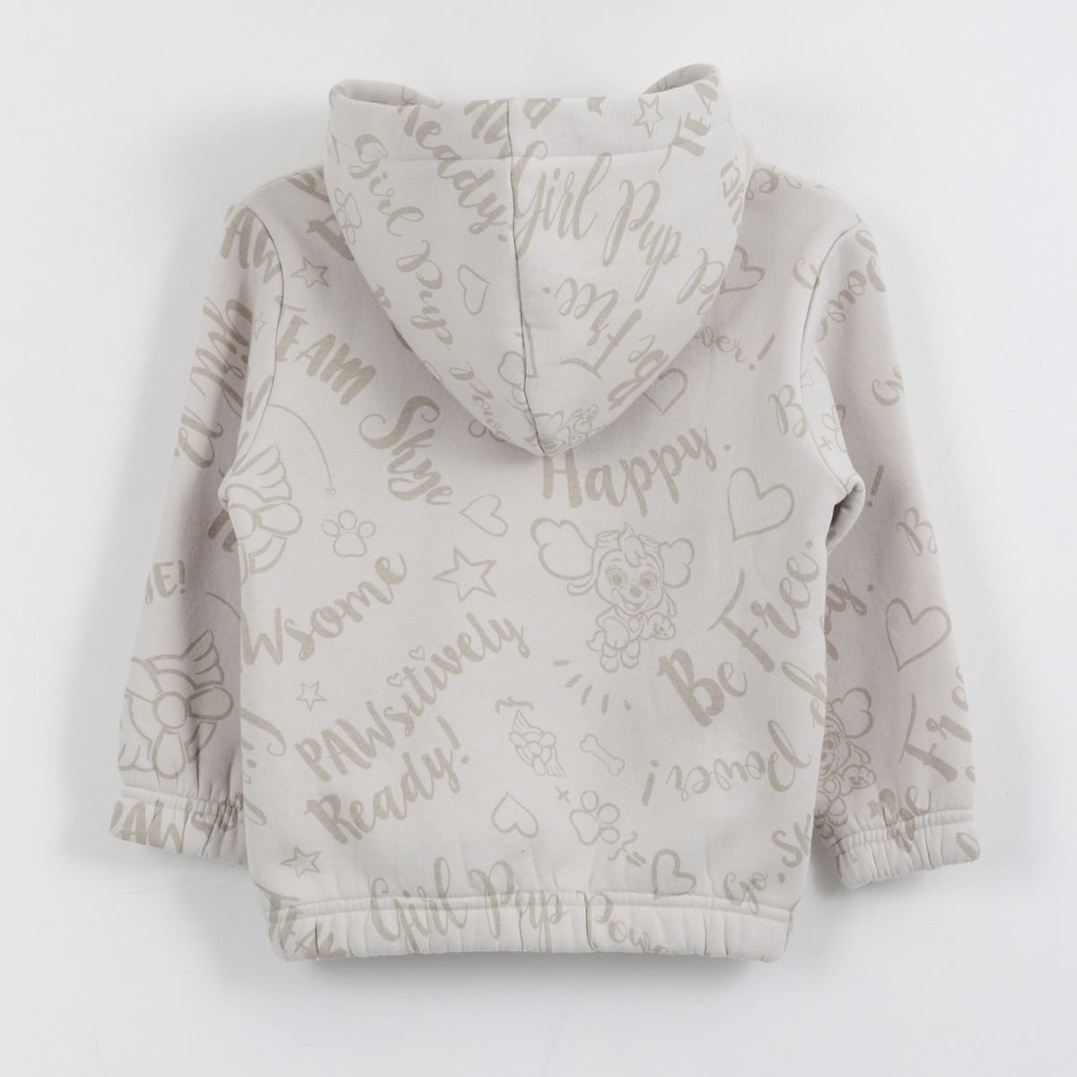 PAW PATROL - Polerón Niña Hoodie Print Happy Skye Gris Paw Patrol