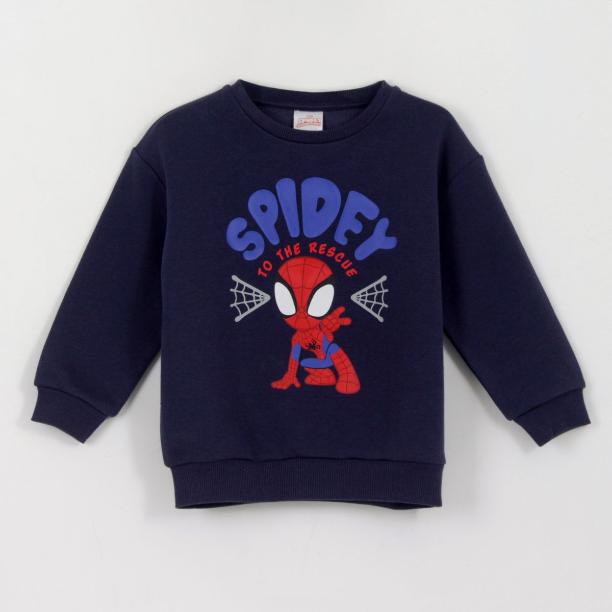 MARVEL - Polerón Cerado Niño Spidey To The Rescue Azul Marvel
