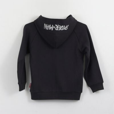 Imagen 2 del producto Polerón con Cierre Niño Spiderman Negro