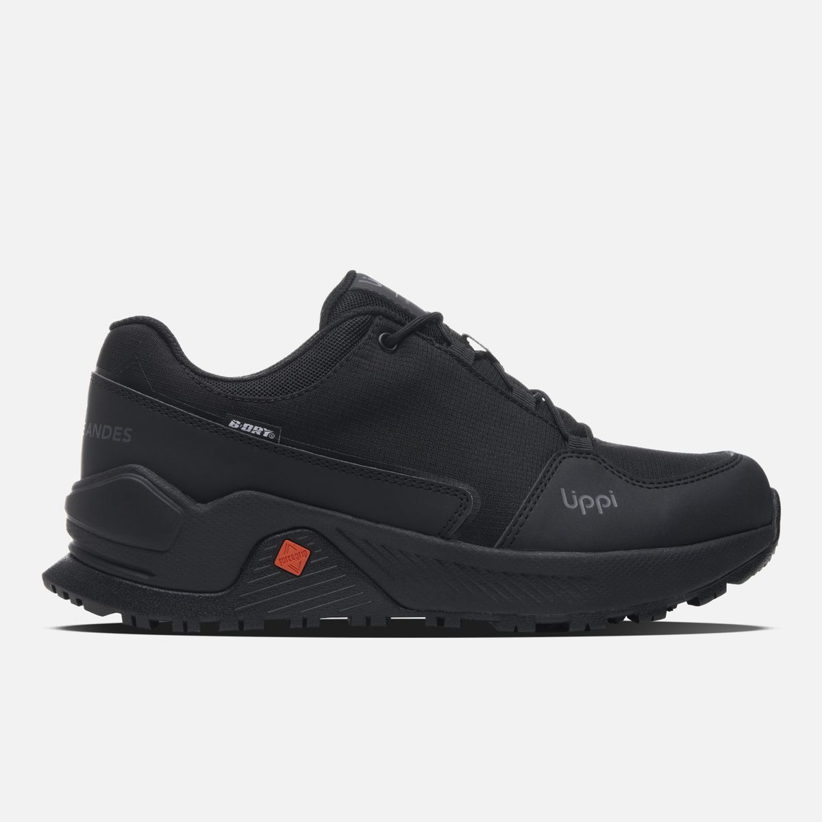 LIPPI - Zapatilla Teen Unisex Motion Low Teen B-dry Negro Lippi