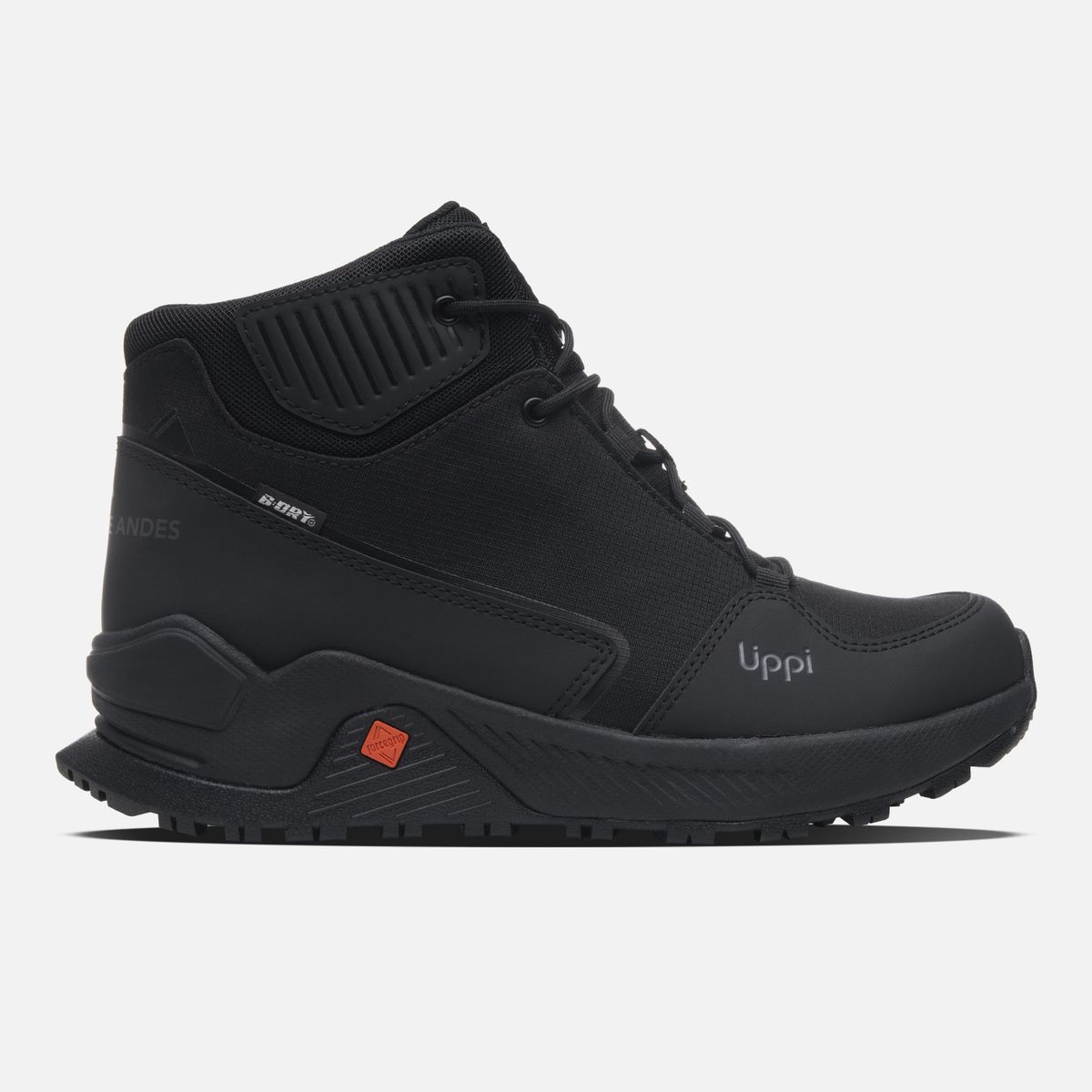 LIPPI - Zapatilla Teen Unisex Motion Mid Teen B-dry Negro Lippi