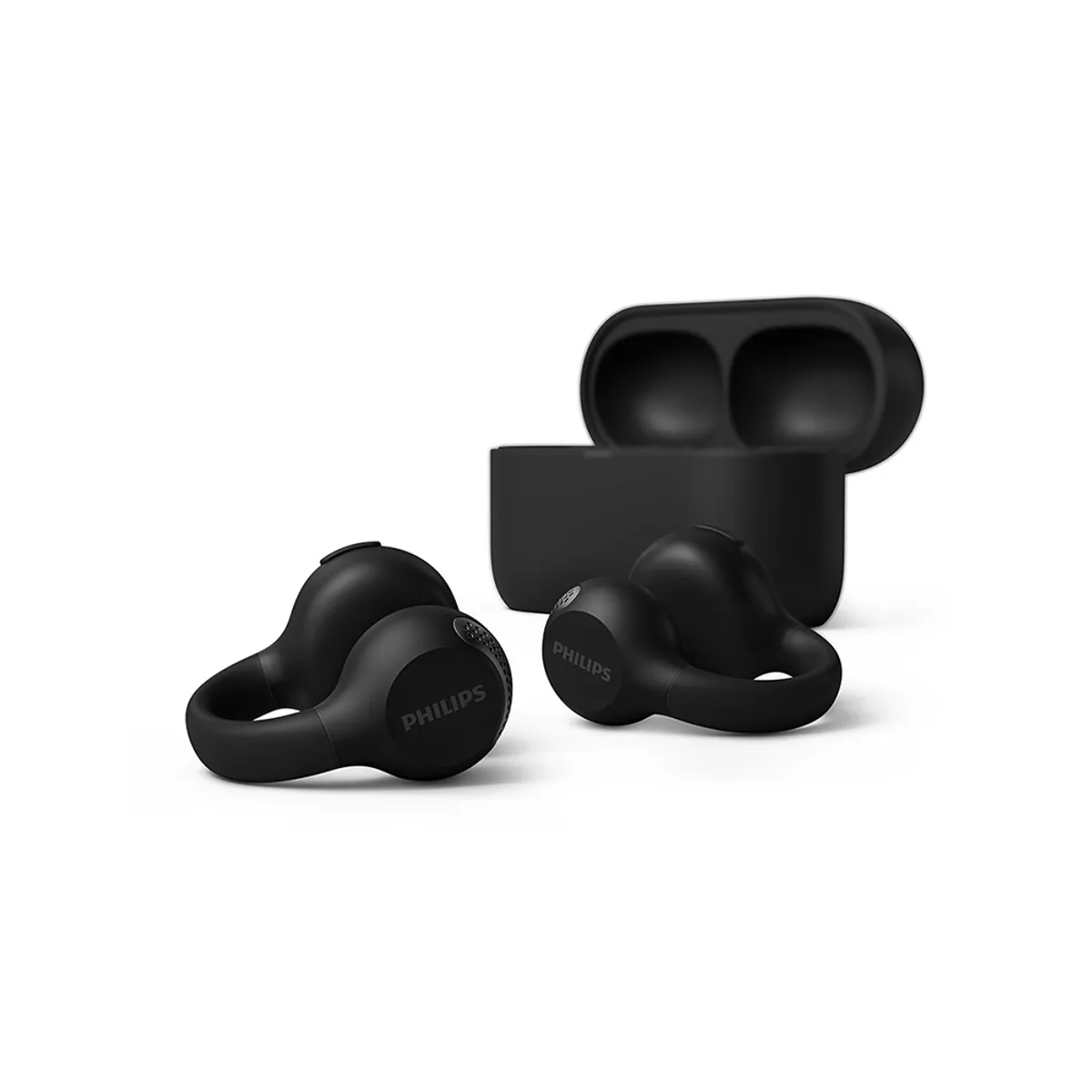 PHILIPS - Audífonos True Wireless Open-Ear Philips TAQ2000 Negro