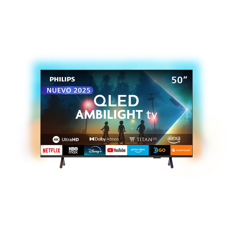 QLED Ambilight TV 50 4K UHD 50PUD8250