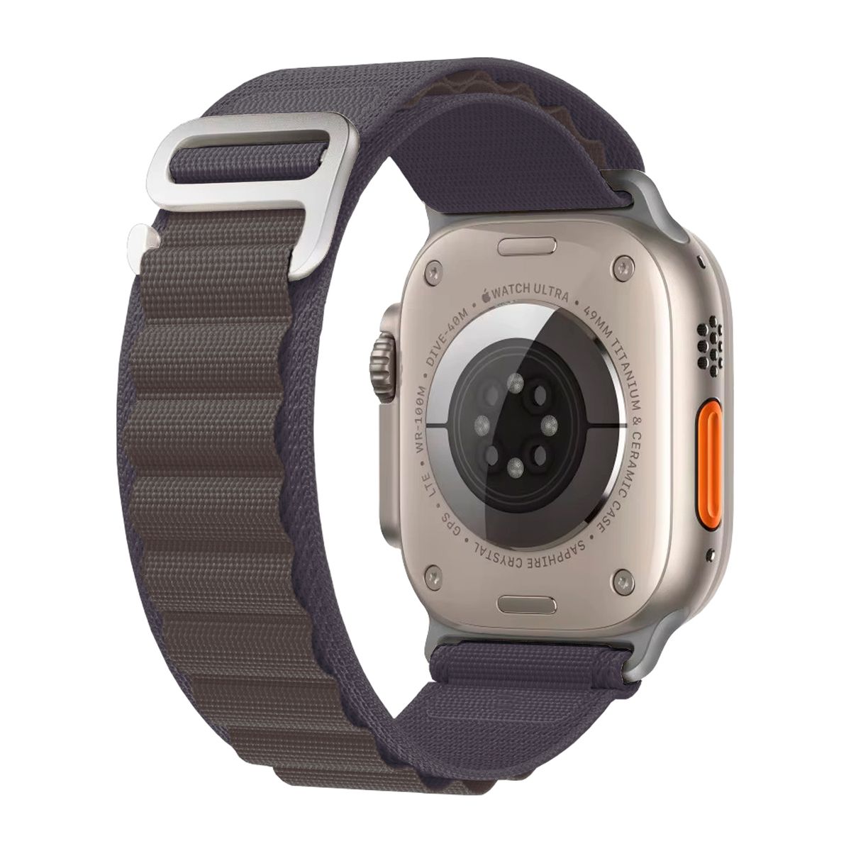 KBOD - Correas Para Apple Watch Kbod Loop Alpino Compatible 38-40-41mm Morado Oscuro
