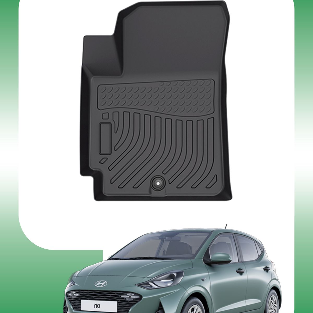 OM INDUSTRIAS PREMIUM - Piso Bandeja Calce Perfecto Hyundai i10 2021-2026