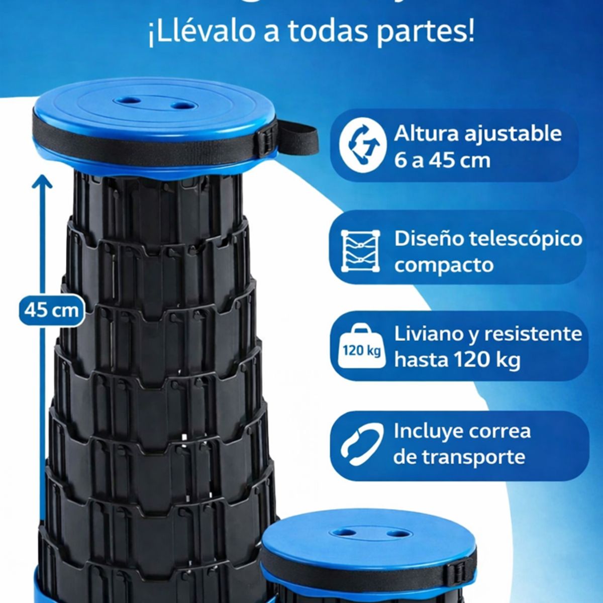 MOVI - Piso Plegable Portátil Multiuso  Ideal para Ciudad Campo y Playa