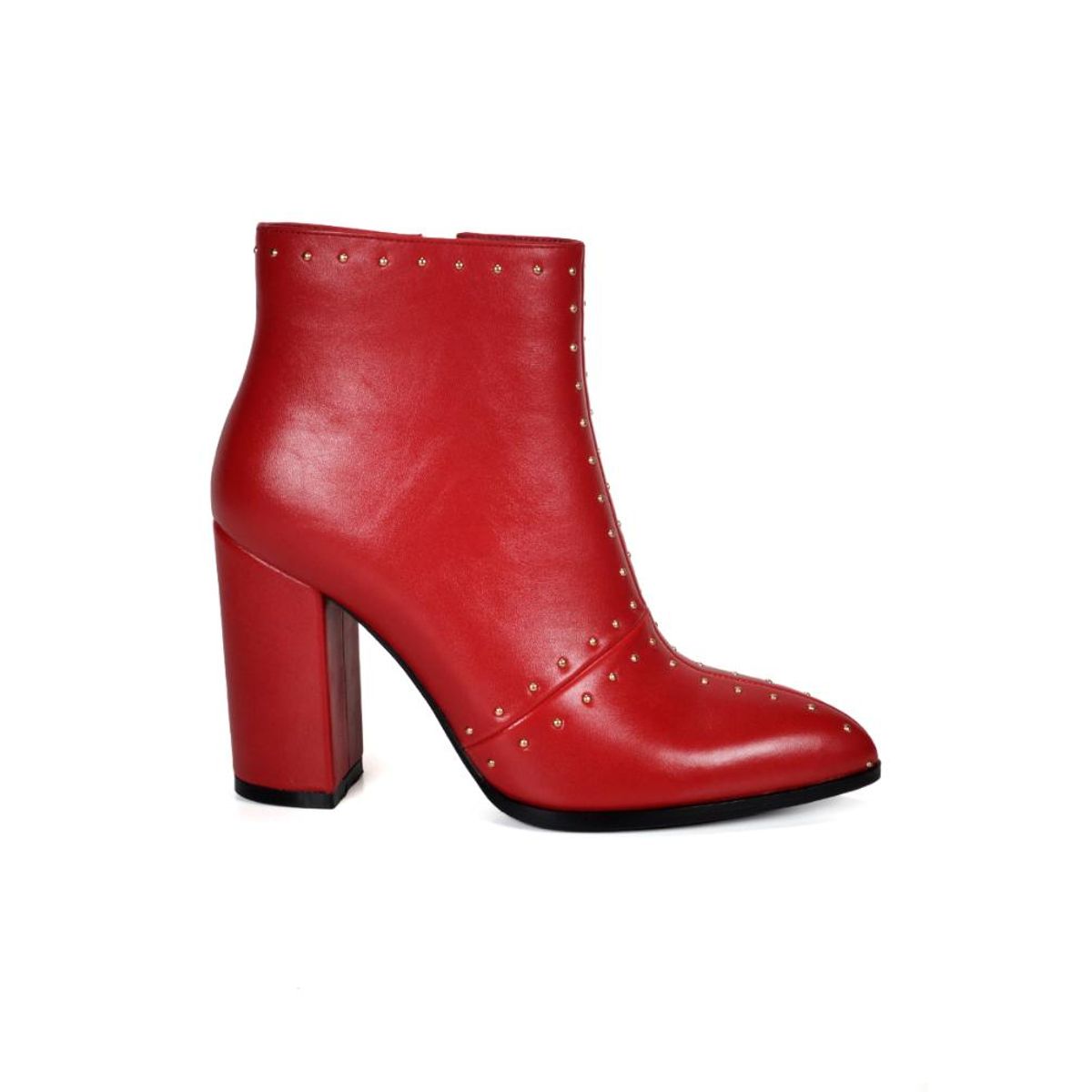 EDA MANZINI - Botín Timber Rojo EDA MANZINI