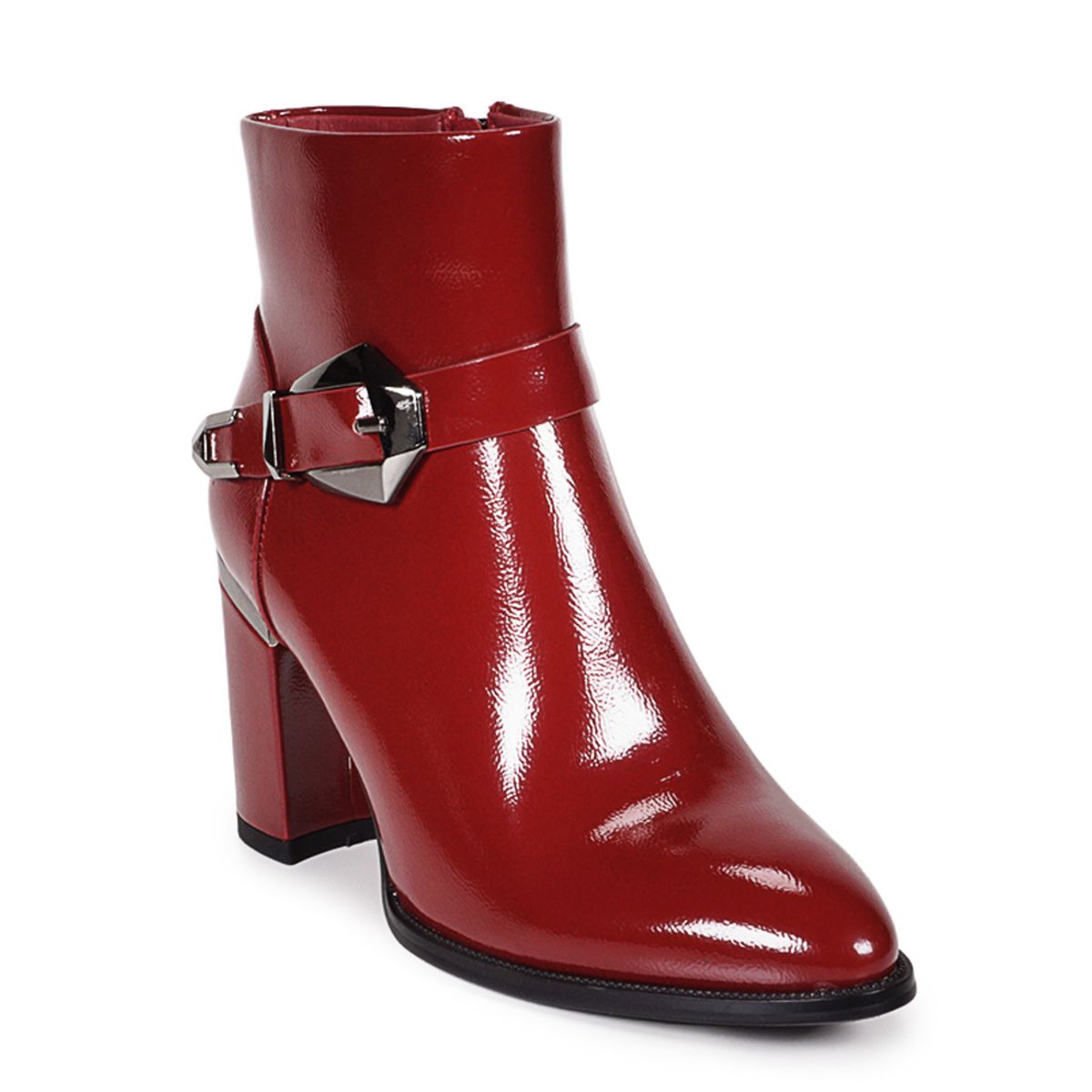 EDA MANZINI - Botín Zoe Rojo EDA MANZINI