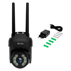 KOLKE - Cámara de Seguridad PTZ 3MP Visión Nocturna a Color