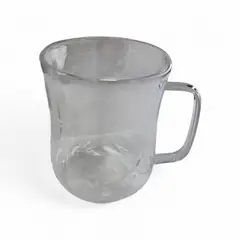 GENERICO - TAZA CAFE DOBLE PARED DE VIDRIO 270 ML