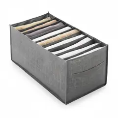 GENERICO - Pack X6 Organizador De Pantalones Caja Organizadora Closet