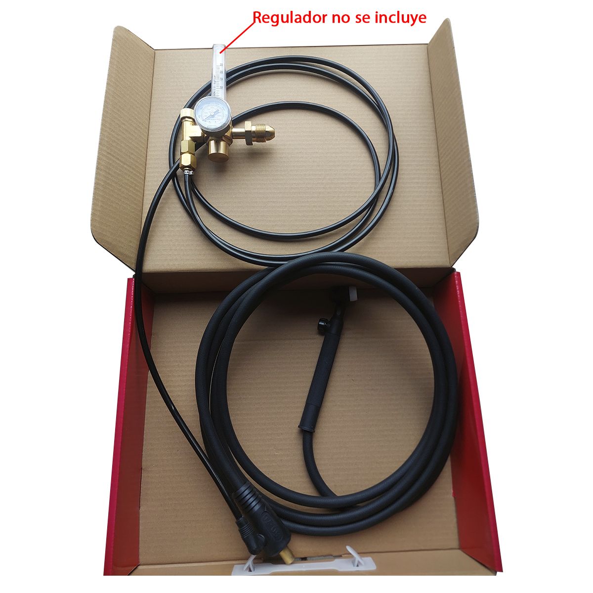 GENERICO - Equipo Tig Wp17v de 150amp - 4m +Macho 35-50 + Manguera para Argón ++Tuerca M-16 58