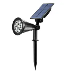 STOREFIX - LAMPARA SOLAR ESTACA CON PANEL INTEGRADO LUZ NEUTRO - 7W