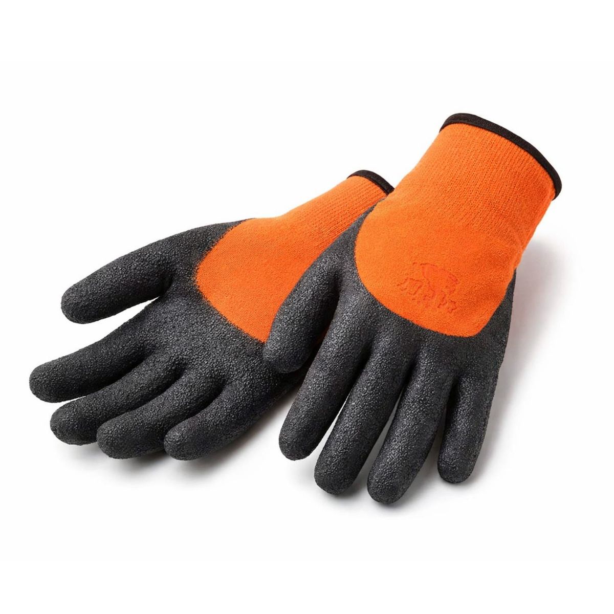 GENERICO - Guante Para Trabajos Jardines Jardineria 24 Cm Naranjo Talla M