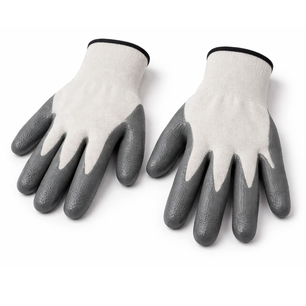 GENERICO - Guante Palma Goma Talla S Para Jardineria Construccion Blanco