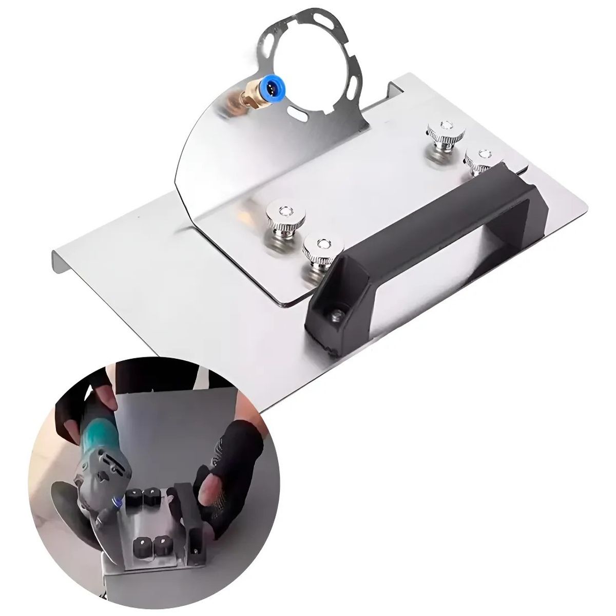 CEGRU - Guía De Corte Biselado Angulo 45° Porcelanato Azulejos