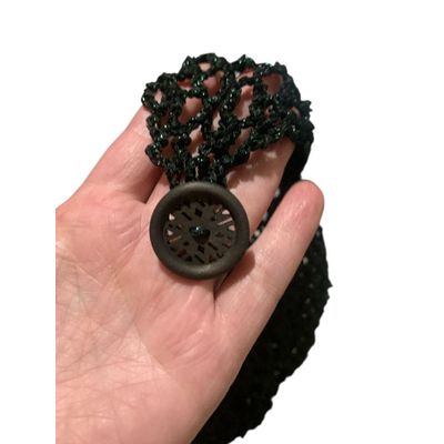 Imagen 2 del producto Tapado on un boton de madera ideal para verano primavera de hilo