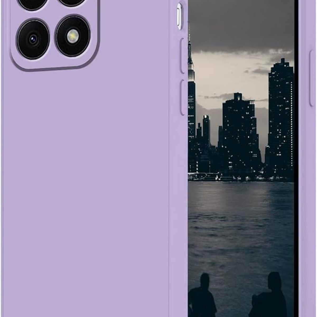 GENERICO - Carcasa De Silicona Slim Para Xiaomi 15T - Púrpura