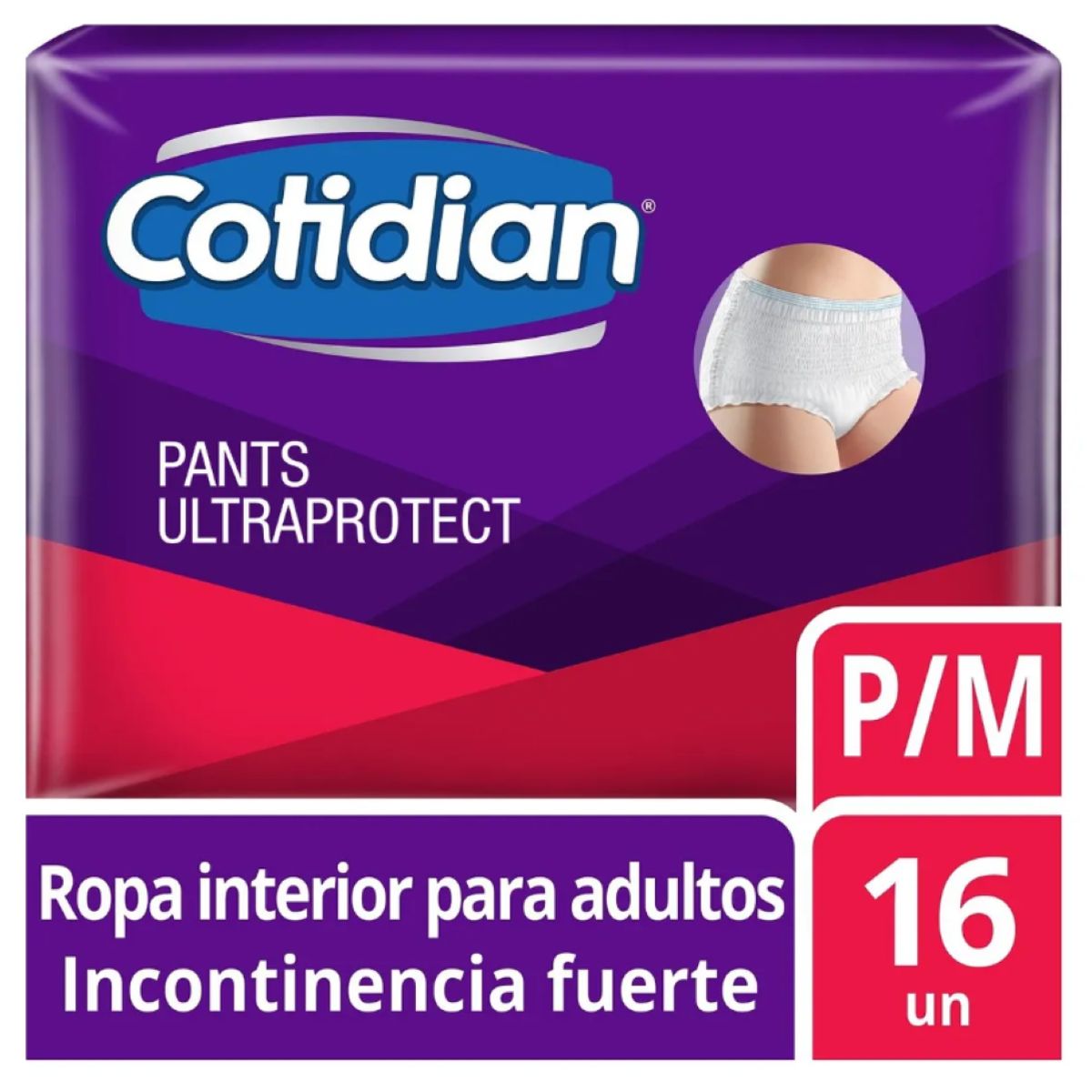 GENERICO - Pañales Pants Ultra Protect Incontinencia Fuerte 16 Un P/m