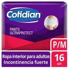 GENERICO - Pañales Pants Ultra Protect Incontinencia Fuerte 16 Un P/m