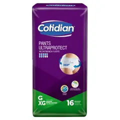 GENERICO - Pañales Pants Ultra Protect Incontinencia Fuerte 16 Un G/xg Cotidian