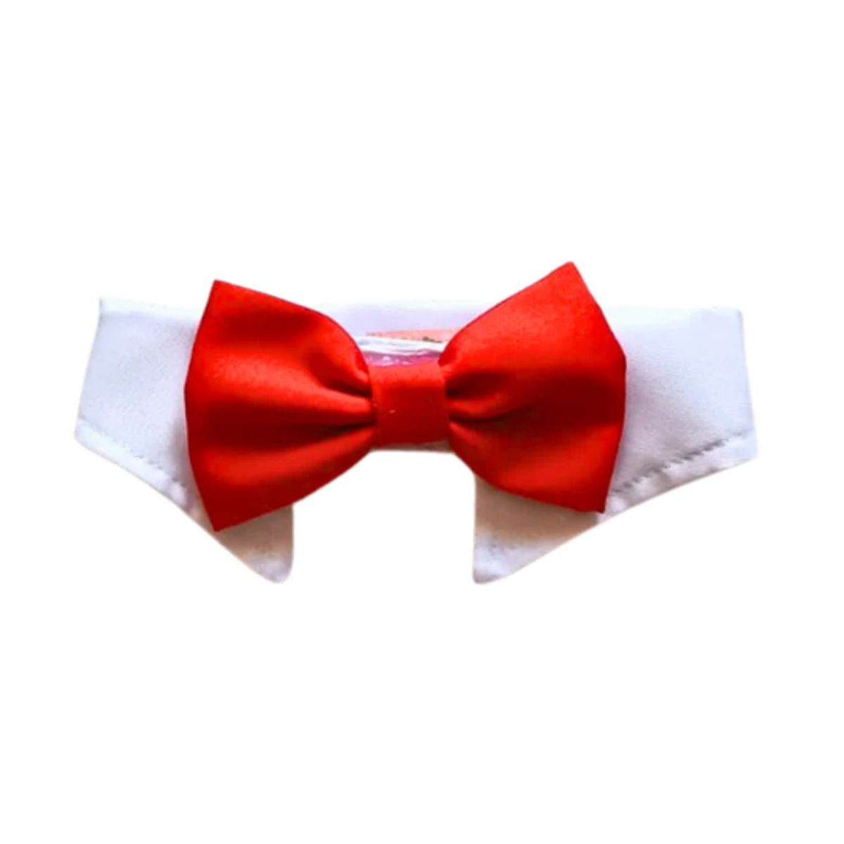 GENERICO - Corbatín Rojo Para Perros Y Gatos Talla M 30 cm