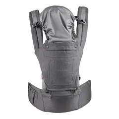 CARESTINO - Mochila Porta Bebé 9 en 1 Negro Melange