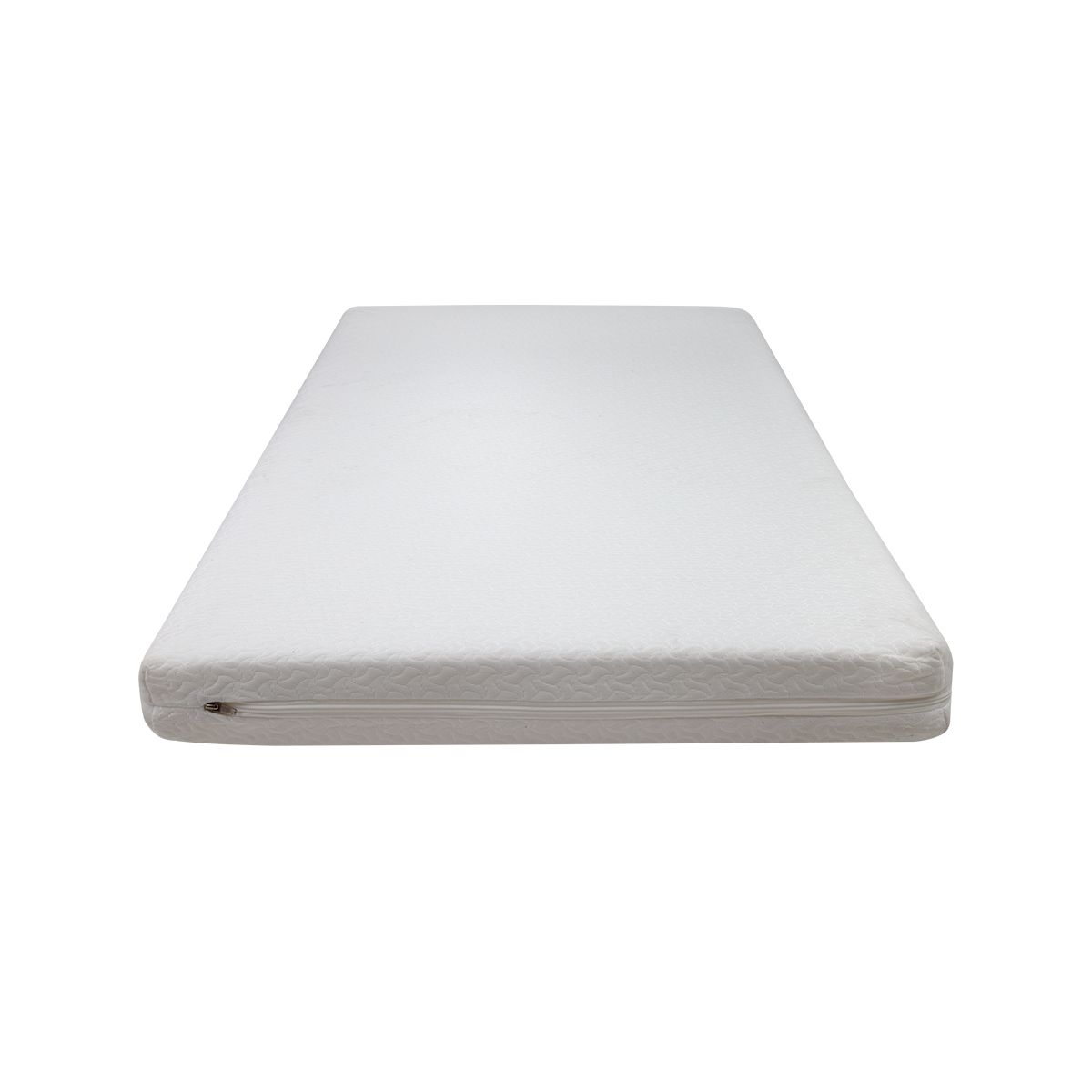 CARESTINO - Colchón Impermeable Para Cuna Evolutiva 140x70x10cm Blanco