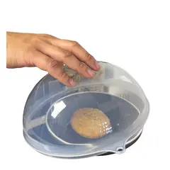 EKOL TACTICA MILITAR - Tapa Horno Microondas Anti Salpicadura Campana Cubre Platos
