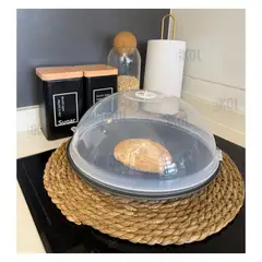 EKOL TACTICA MILITAR - Tapa Horno Microondas Anti Salpicadura Campana Cubre Platos