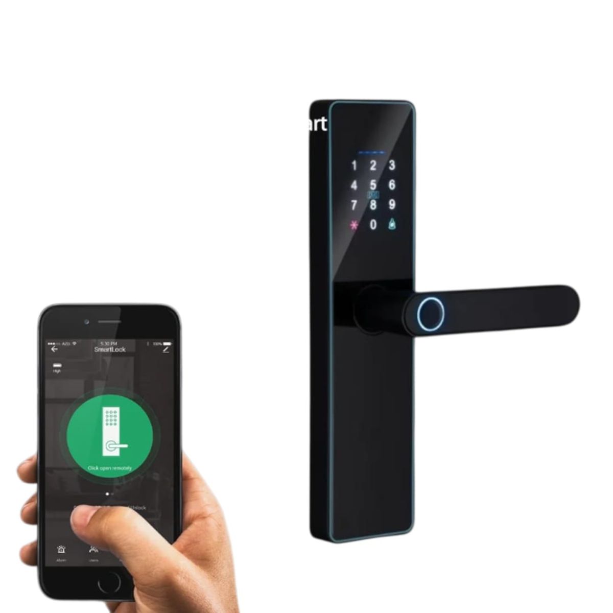 GENERICO - CERRADURA PUERTA LLAVE INTELIGENTE DIGITAL SMART